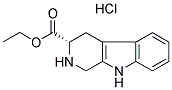 L-1,2,3,4-TETRAHYDRONORHARMANE-3-CARBOXYLIC ACID ETHYL ESTER HYDROCHLORIDE 结构式