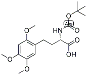 (S)-2-TERT-BUTOXYCARBONYLAMINO-4-(2,4,5-TRIMETHOXY-PHENYL)-BUTYRIC ACID 结构式