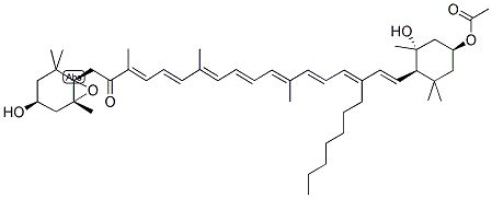 19'-HEX-FUCOXANTHIN 结构式