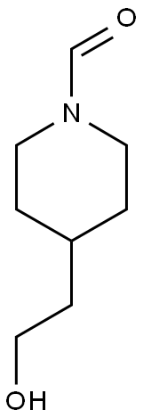 4-(2-HYDROXY-ETHYL)-PIPERIDINE-1-CARBALDEHYDE 结构式