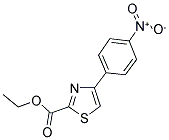 ETHYL 4-(4-NITROPHENYL)THIAZOLE-2-CARBOXYLATE 结构式