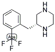 (R)-2-(2-TRIFLUOROMETHYL-BENZYL)-PIPERAZINE 结构式