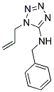 1-ALLYL-N-BENZYL-1H-TETRAZOL-5-AMINE 结构式