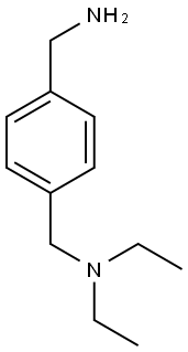 (4-AMINOMETHYL-BENZYL)-DIETHYL-AMINE 结构式