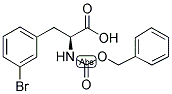 CBZ-L-3-BROMOPHENYLALANINE 结构式