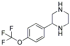 2-[4-(Trifluoromethoxy)phenyl]piperazine 结构式