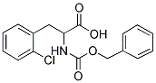 CBZ-DL-2-CHLOROPHENYLALANINE 结构式