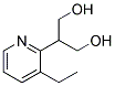 2-(3-ETHYL-PYRIDIN-2-YL)-PROPANE-1,3-DIOL 结构式