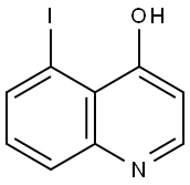 IODOHYDROXYQUINOLINE 结构式