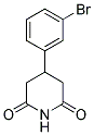 4-(3-Bromo-phenyl)-piperidine-2,6-dione 结构式