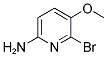 6-Bromo-5-methoxy-pyridin-2-ylamine 结构式