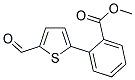 METHYL 2-(5-FORMYL-2-THIENYL)BENZOATE 结构式