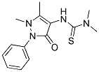 3-(1,5-DIMETHYL-3-OXO-2-PHENYL-2,3-DIHYDRO-1H-PYRAZOL-4-YL)-1,1-DIMETHYL-THIOUREA 结构式