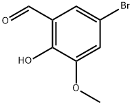 2-羟基-3-甲氧基-5-甲基苯甲醛 结构式