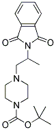 4-[2-(1,3-DIHYDRO-1,3DIOXO-2H-ISOINDOL-YL)PROPYL]-1-PIPERAZINECARBOXYLIC ACID, 1,1-DIMETHYLETHYL ESTER 结构式