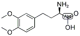 (R)-2-AMINO-4-(3,4-DIMETHOXY-PHENYL)-BUTYRIC ACID 结构式