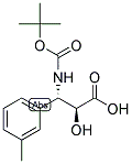 N-BOC-3-(S)-AMINO-2-(S)-HYDROXY-3-M-TOLYL-PROPIONIC ACID 结构式