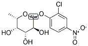 2-CHLORO-4-NITROPHENYL-L-FUCOSIDE 结构式