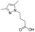 4-(3,5-DIMETHYL-PYRAZOL-1-YL)-BUTYRIC ACID 结构式