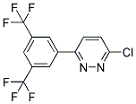 3-CHLORO-6-(3,5-BIS-TRIFLUOROMETHYLPHENYL)-PYRIDAZINE 结构式