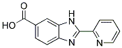 2-PYRIDIN-2-YL-3H-BENZOIMIDAZOLE-5-CARBOXYLIC ACID 结构式