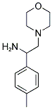 1-(4-METHYLPHENYL)-2-MORPHOLIN-4-YLETHANAMINE 结构式