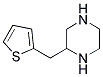 2-THIOPHEN-2-YLMETHYL-PIPERAZINE 结构式