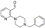 2-(4-BENZYLPIPERAZINO)NICOTINALDEHYDE 结构式