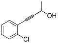 4-(2-CHLOROPHENYL)-3-BUTYN-2-OL 结构式