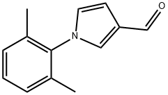 1-(2,6-DIMETHYLPHENYL)-1H-PYRROLE-3-CARBALDEHYDE 结构式