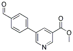 Methyl 5-(4-formylphenyl)nicotinate 结构式