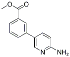 3-(6-AMINO-PYRIDIN-3-YL)-BENZOIC ACID METHYL ESTER 结构式