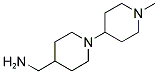 1-(1'-METHYL-1,4'-BIPIPERIDIN-4-YL)METHANAMINE 结构式