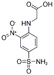 [[4-(AMINOSULFONYL)-2-NITROPHENYL]AMINO]ACETIC ACID 结构式