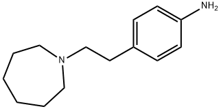 4-(2-AZEPAN-1-YL-ETHYL)-PHENYLAMINE 结构式