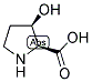 CIS-L-3-HYDROXYPROLINE 结构式