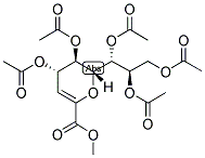 METHYL 4,5,7,8,9-PENTA-O-ACETYL-2,6-ANHYDRO-3-DEOXY-D-GLYCERO-D-GALACTO-2-NONENOATE 结构式