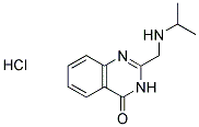 2-[(ISOPROPYLAMINO)METHYL]QUINAZOLIN-4(3H)-ONE HYDROCHLORIDE 结构式