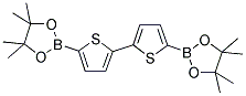 5,5'-BIS(4,4,5,5-TETRAMETHYL-1,3,2-DIOXABOROLAN-2-YL)-2,2'-BITHIOPHENE 结构式