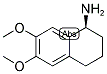 (S)-6,7-DIMETHOXY-1,2,3,4-TETRAHYDRO-NAPHTHALEN-1-YLAMINE 结构式