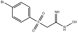 4-BROMOBENZENESULFONYLACETAMIDE OXIME 结构式