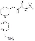 [1-(4-AMINOMETHYL-PHENYL)-PIPERIDIN-3-YLMETHYL]-CARBAMIC ACID TERT-BUTYL ESTER 结构式