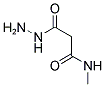 3-HYDRAZINO-N-METHYL-3-OXOPROPANAMIDE 结构式