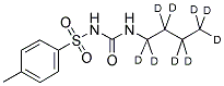 TOLBUTAMIDE-D9 (BUTYL-D9) 结构式