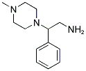 2-(4-METHYL-PIPERAZIN-1-YL)-2-PHENYL-ETHYLAMINE 结构式