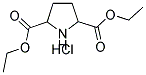 DIETHYL PYRROLIDINE-2,5-DICARBOXYLATE HYDROCHLORIDE 结构式