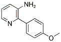 2-(4-甲氧基苯基)-3-吡啶胺 结构式