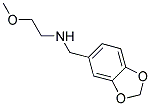 BENZO[1,3]DIOXOL-5-YLMETHYL-(2-METHOXY-ETHYL)-AMINE 结构式