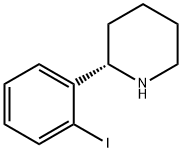 (S)-2-(2-碘苯基)哌啶 结构式