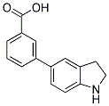 3-(2,3-DIHYDRO-1H-INDOL-5-YL)-BENZOIC ACID 结构式